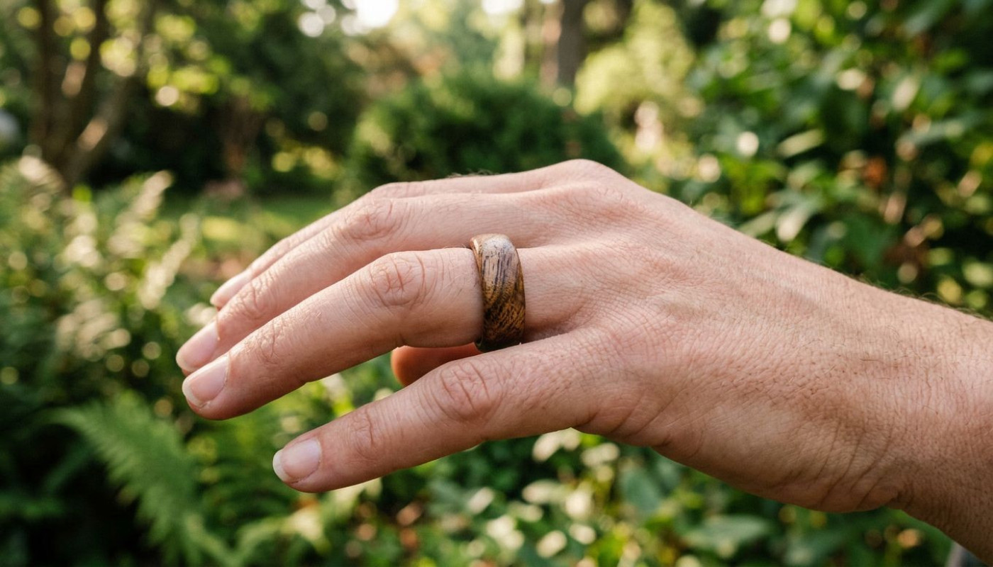 Adoptez la bague en bois : manifestez votre style et soutenez l’artisanat local